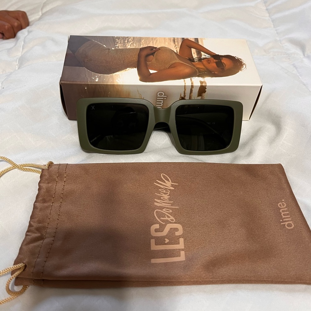 Dime x Lesdomakeup glasses
